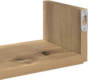 vidaXL Ραφιέρες Τοίχου 3 τεμ. Αρτισιανή Δρυς Επεξεργ. Ξύλο