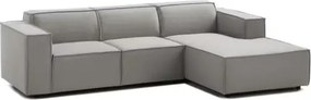 Stewehome Zeus Γκρι Γωνιακός Καναπές 260x177x177 cm