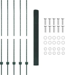 vidaXL Τεντώτο με στήριγμα Πράσινο