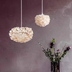 Φωτιστικό με Πούπουλο EOS Micro Φ22 Light Brown