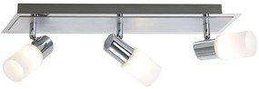 Φωτιστικό Οροφής - Σποτ Clapton 821410305 Chrome Trio Lighting Aluminium, Glass