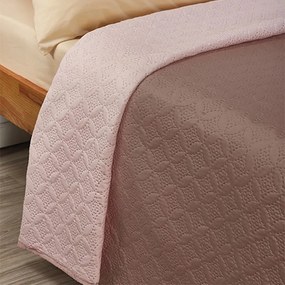 Κουβερλί Μονό (160x240) 2 Όψεων Whitegg L068-7 Brown