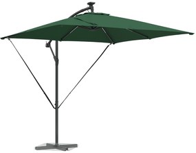 vidaXL Ομπρέλα Cantilever Banana Πράσινο 249 x 249 x 250 εκ.
