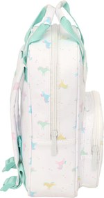 Σχολική Τσάντα Safta Unicornio Μπεζ 20 x 28 x 8 cm