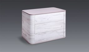 Τουαλέτα 3 συρτάρια AURA 100x60x80 DIOMMI 45-726