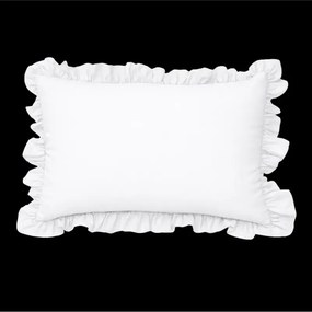 Stewehome Μαξιλαροθήκη από βαμβάκι με βολάν 50x70 cm