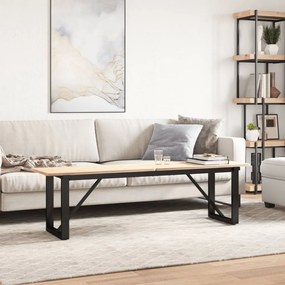 Πόδια Τραπεζιού Σαλονιού σε Σχήμα «Ο» 140x30x43 εκ. Ατσάλι 357878