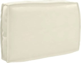 vidaXL Σετ μαξιλαριών 3 pcs Κρεμ Ύφασμα Όξφορντ