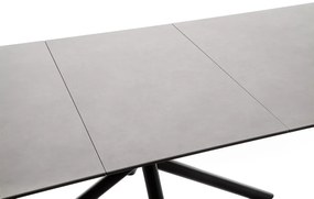 Bali Καρεκλα Relax Μαύρη + Υποπόδιο 83x86x102 cm