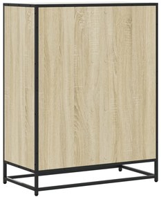 vidaXL Ντουλάπι παπουτσιών Sonoma Oak Κατασκευασμένο ξύλο και μέταλλο