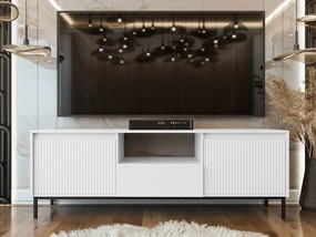 Έπιπλο τηλεόρασης Mizo 2K1SZ-Leuko - 174.00Χ40.00Χ55.00cm