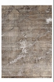 Μοντέρνο Χαλί Elite 23129-977 ΜΠΕΖ-ΚΑΦΕ-ΓΚΡΙ 200 x 250