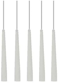 Κρεμαστό Φωτιστικό Οροφής 100-09810-12BR μίνιμαλ Luma-100-09810-12BR-WHITE-Λευκό 100-09810-12BR-WHITE