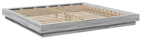 vidaXL Πλαίσιο Κρεβατιού Γκρι Sonoma 180x200 εκ. Επεξεργασμένο Ξύλο