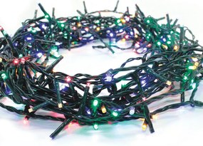 Χριστουγεννιάτικα Λαμπάκια 300 Led Σε Σειρά 18μ Πολύχρωμα Με 8 Προγράμματα Aca X08300312