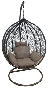 ZITA PLUS NEST35 ΚΑΦΕ 105X119/Φ102Χ198εκ. ΜΕΤΑΛΛΙΚΗ  07.0035