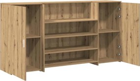 vidaXL Γραφείο υποδοχής 200x50x103,5 εκ. Επεξεργασμένο Ξύλο