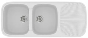 Sanitec Classic 300 White Νεροχύτης 80cm