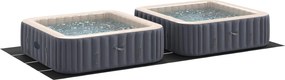 vidaXL Εδαφοκάλυψη Πισίνας 820 x 420 x 0,1 εκ Ορθογώνιος Μαύρο