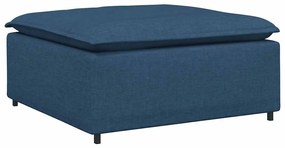 vidaXL Υποπόδιο Καναπέ Μπλε 100x100x48 εκ.