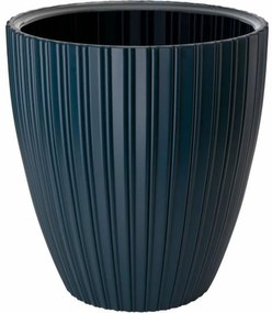 Βάζο Λουλουδιών Garden ID Fancy Μπλε πολυαιθυλένιο 40 x 42 cm