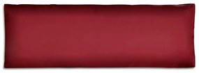 vidaXL Μαξιλάρι Πλάτης Επενδεδυμένο Μπορντό 120 x 40 x 10 εκ.