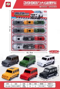 Σετ αυτοκινητάκια με Pull Back - 12pcs - 399-659B6 - 917265