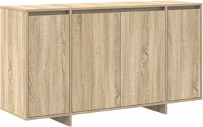 vidaXL Πλαϊνό γραφείο Δρύς Sonoma 135 x 41 x 75 εκ Επεξεργασμένο ξύλο