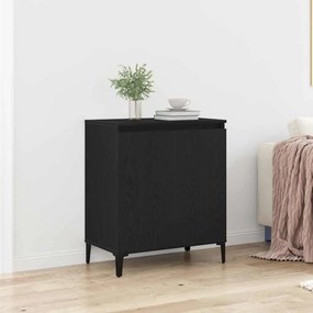 vidaXL Μπουφές Μαύρη Δρυς 60x35x70 εκ από Μηχανοποιημένο Ξύλο