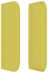 Κεφαλάρι με Πτερύγια Πράσινο 103x16x78/88 εκ. Υφασμάτινο 3118625