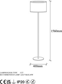 Floor Lamp Way - 11612 Vintage