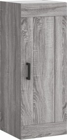 vidaXL Ντουλάπι Τοίχου Γκρι Sonoma 34,5 x 34 x 90 εκ. Επεξεργ. Ξύλο