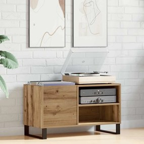 vidaXL Δισκοθήκη Δρυς τεχνίτης 84,5x38x48 εκ. από Επεξεργασμένο Ξύλο