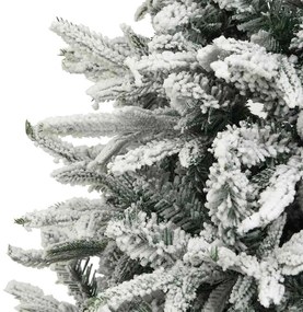 vidaXL Τεχνητό Χριστουγεννιάτικο Δέντρο με Φώτα με βάση Πράσινο 180 cm
