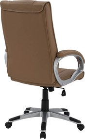 ΚΑΡΕΚΛΑ ΓΡΑΦΕΙΟΥ CHANDER HM1092.09 ΣΕ CAMEL ΑΠΟΧΡΩΣΗ 63x66x116 εκ.