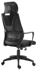 Καρέκλα Γραφείου 206  Fylliana Μαύρο 60x65x130 εκ. 60x65x130 εκ.