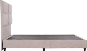 ΚΡΕΒΑΤΙ MILO HM616.32 ΜΠΕΖ ΥΦΑΣΜΑ ΓΙΑ ΣΤΡΩΜΑ 160x200εκ