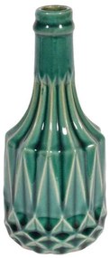 Βάζο Διακοσμητικό 19cm Green 1-0033-91-015 Etiquette Ceramic