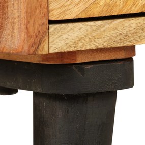 vidaXL Ντουλάπι 85 x 30 x 75 εκ. από Μασίφ Ξύλο Μάνγκο