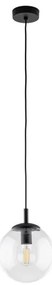 Κρεμαστό Φωτιστικό Οροφής 30cm E27 15W IP20 Esme TK Lighting-3267-Διάφανο 3267