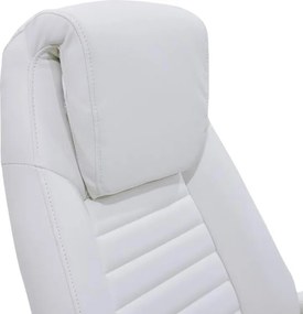 Καρέκλα γραφείου διευθυντή Sonar pu λευκό 61x57x120 εκ.