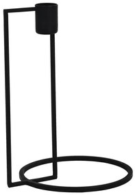 Κηροπήγιο Numazu Design 422023 15x13x20cm Black Eglo Aluminium