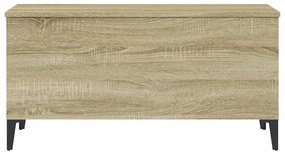 vidaXL Τραπεζάκι Σαλονιού Sonoma Δρυς 90x44,5x45εκ. Επεξεργασμένο Ξύλο