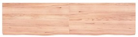 vidaXL Ράφι Τοίχου Ανοιχτό Καφέ 160x40x(2-6)εκ. Επεξ. Μασίφ Ξύλο Δρυός