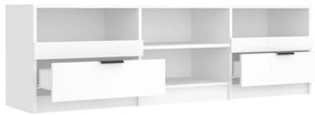 vidaXL Έπιπλο Τηλεόρασης Λευκό 150x33,5x45 εκ. από Επεξεργασμένο Ξύλο