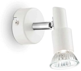 Φωτιστικό Τοίχου-Απλίκα Slem 099064 6x10x13cm 1xGU10 50W White Ideal Lux