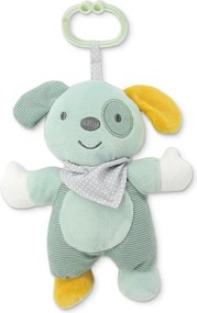 BABY TOY DOG GREEN NATURAL