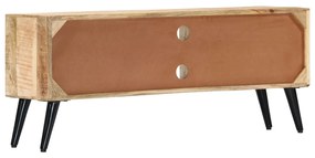 vidaXL Έπιπλο Τηλεόρασης 115 x 30 x 47 εκ. από Μασίφ Ξύλο Μάνγκο