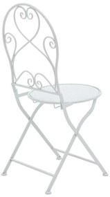 Τραπεζαρία Walen σετ 3τεμ μέταλλο λευκό