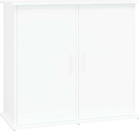 vidaXL Βάση Ενυδρείου Λευκή 81 x 36 x 73 εκ. από Επεξεργασμένο Ξύλο